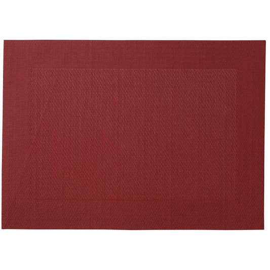 Maxwell & Williams Placemat Wide Border 45cm x 30cm - Red
