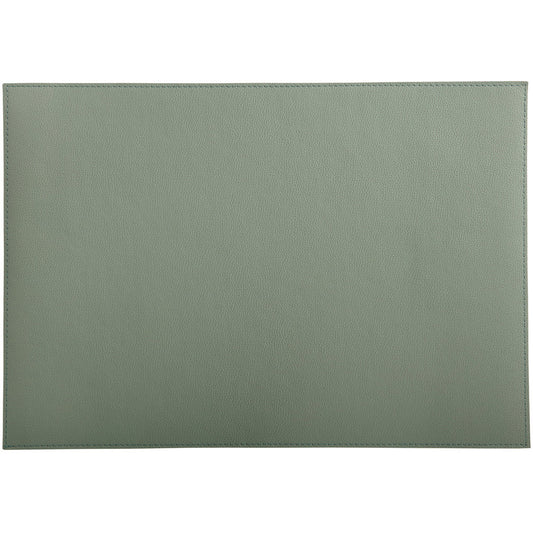 Maxwell & Williams Table Accents Leather Look Cowhide Placemat 43x30cm Sage