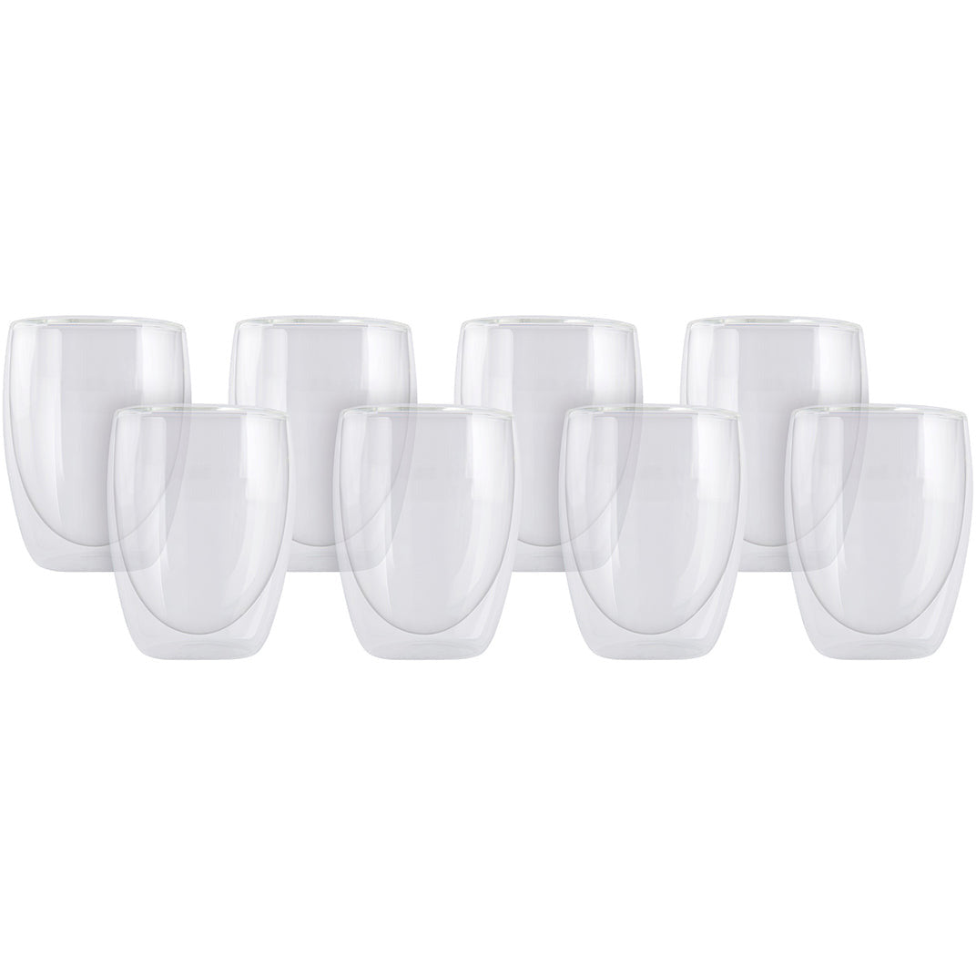 Maxwell & Williams Blend Double Wall Cup 350ml Set of 8