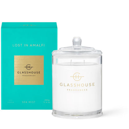 Glasshouse Lost In Amalfi - Sea Mist 380g Triple Scented Candle