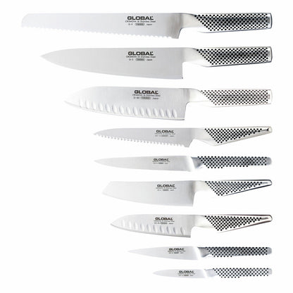 Global Ikasu 10 Piece Knife Block Set