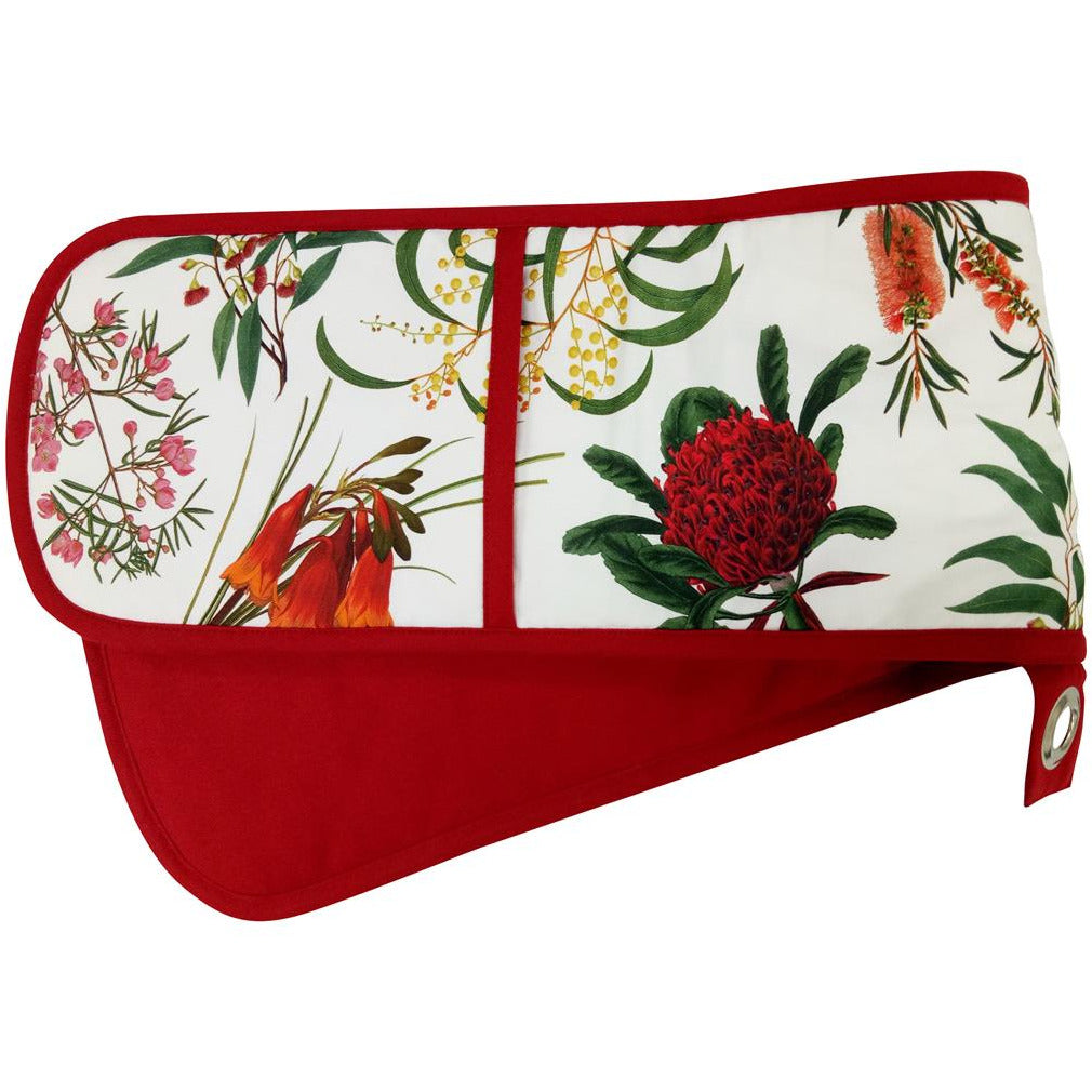 Maxwell & Williams Royal Botanic Garden Oven Glove - Red