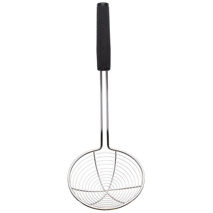 KitchenAid Soft Touch Wire Strainer 13cm - Black