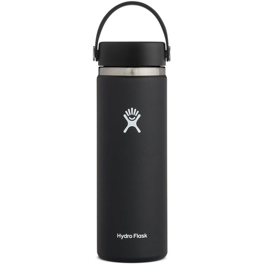Hydro Flask 20oz Wide Mouth Flex Cap - Black