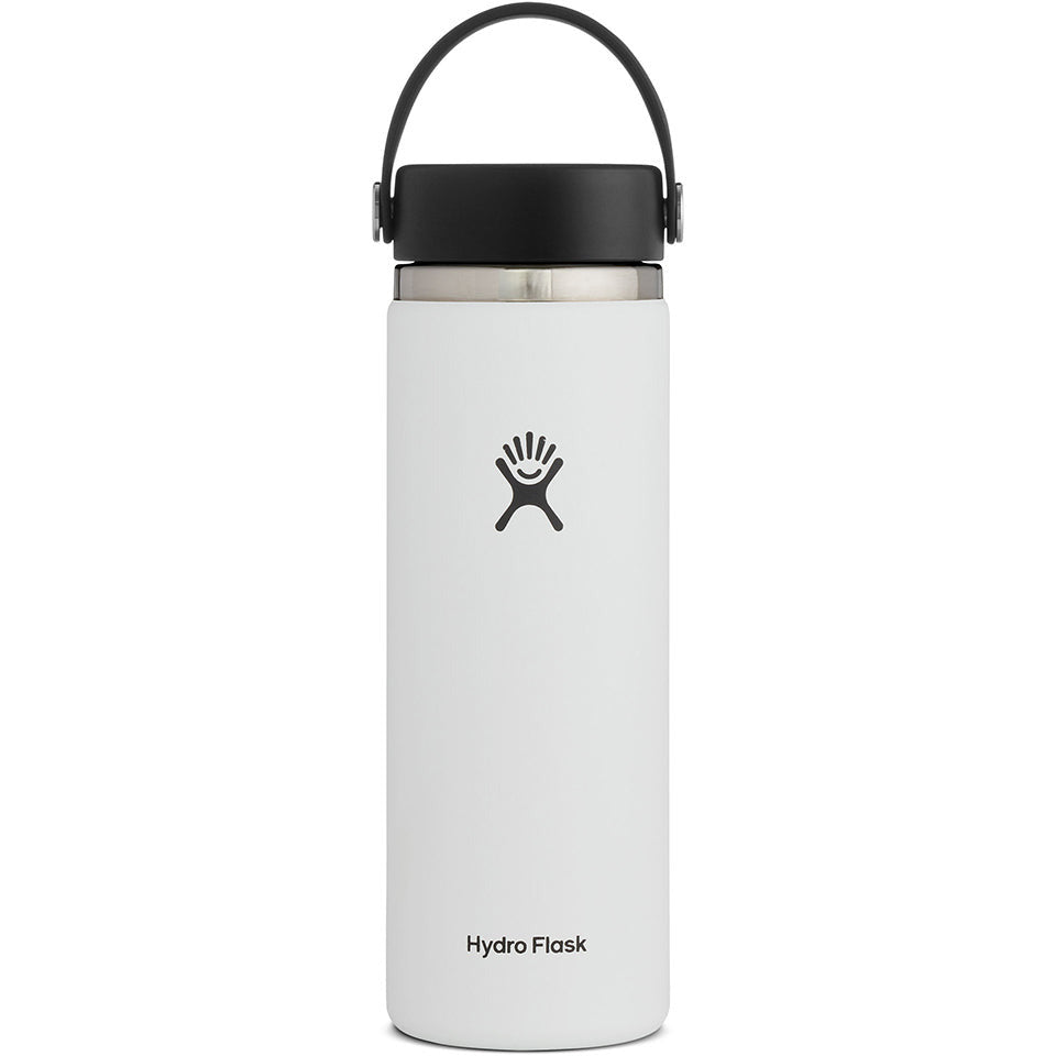 Hydro Flask 20oz Wide Mouth Flex Cap - White
