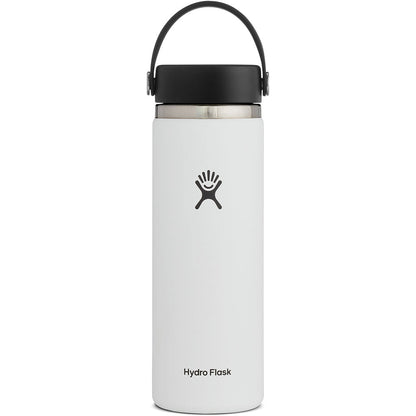 Hydro Flask 20oz Wide Mouth Flex Cap - White