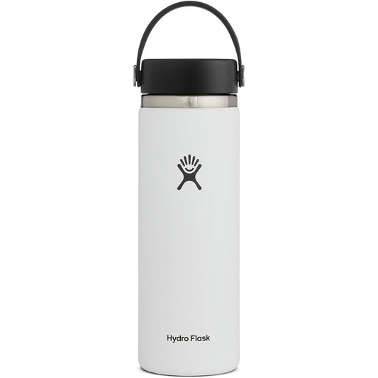 Hydro Flask 20oz Wide Mouth Flex Cap - White