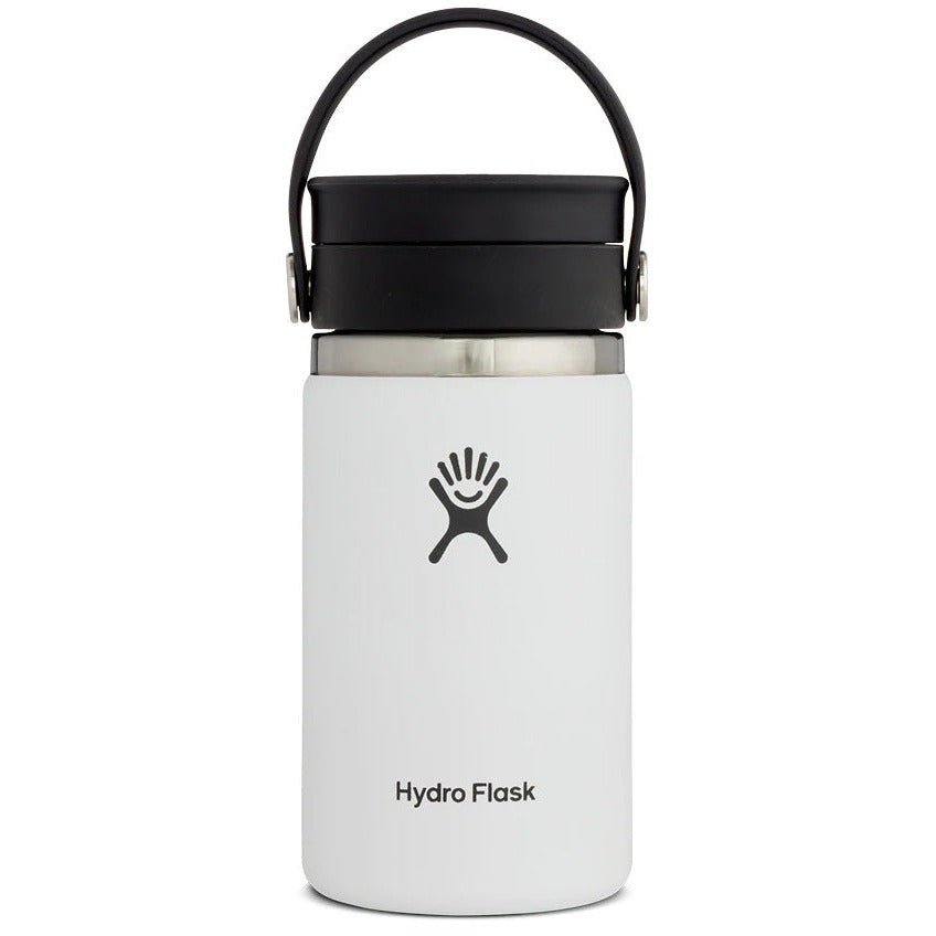 Hydro Flask 12oz Wide Mouth Coffee Cup Flex Sip Lid - White