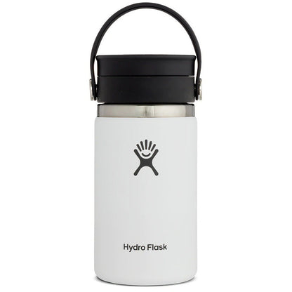 Hydro Flask 12oz Wide Mouth Coffee Cup Flex Sip Lid - White