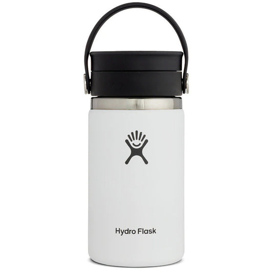 Hydro Flask 12oz Wide Mouth Coffee Cup Flex Sip Lid - White
