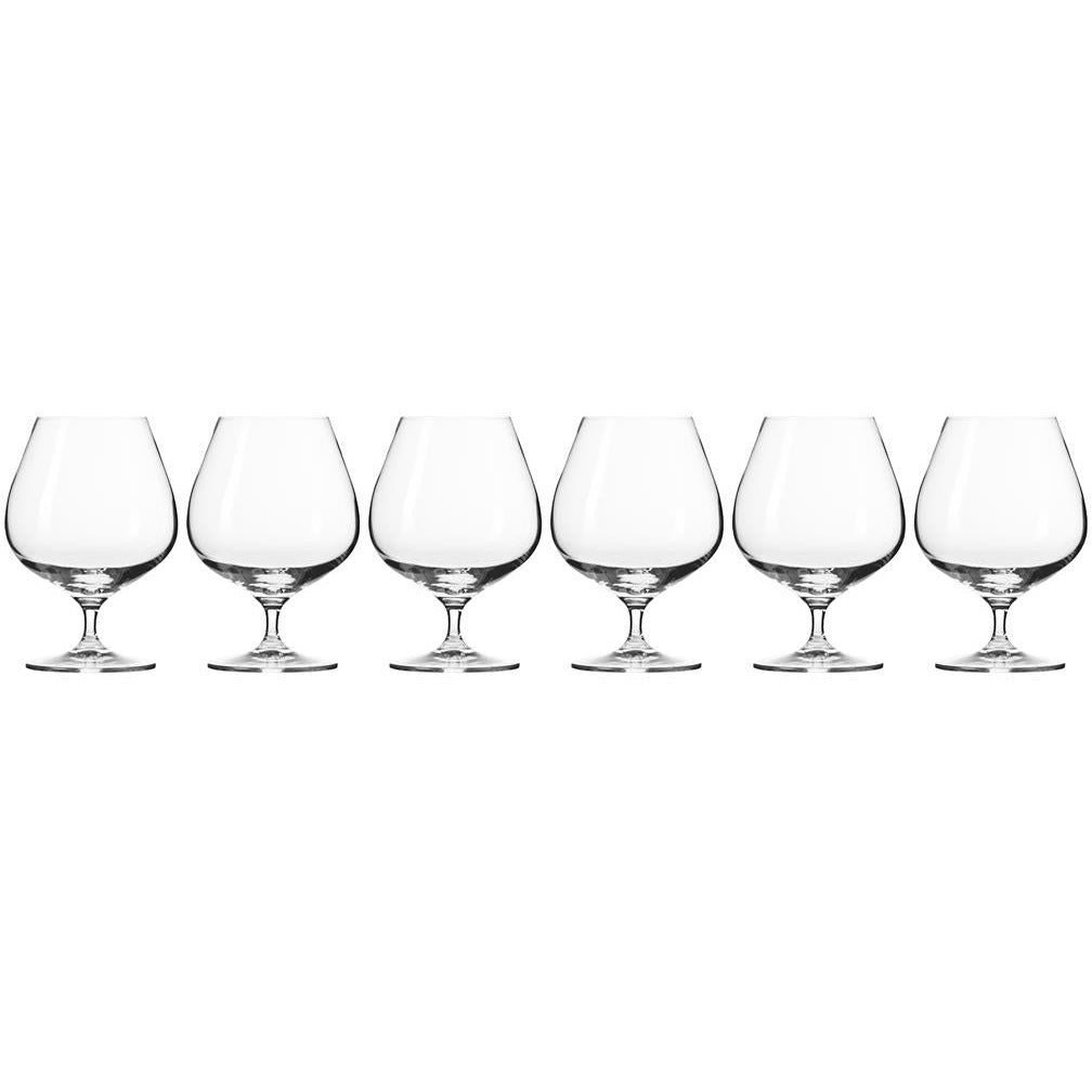 Krosno Harmony Cognac Glass 550ml - 6pce Set