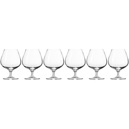 Krosno Harmony Cognac Glass 550ml - 6pce Set