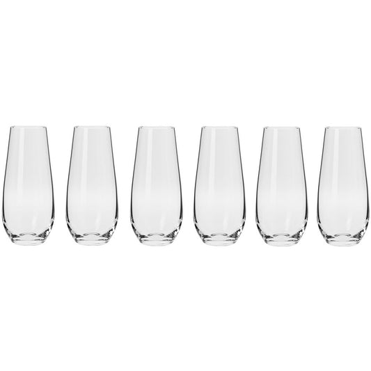 Krosno Stemless Flute 230ml - 6pce Set