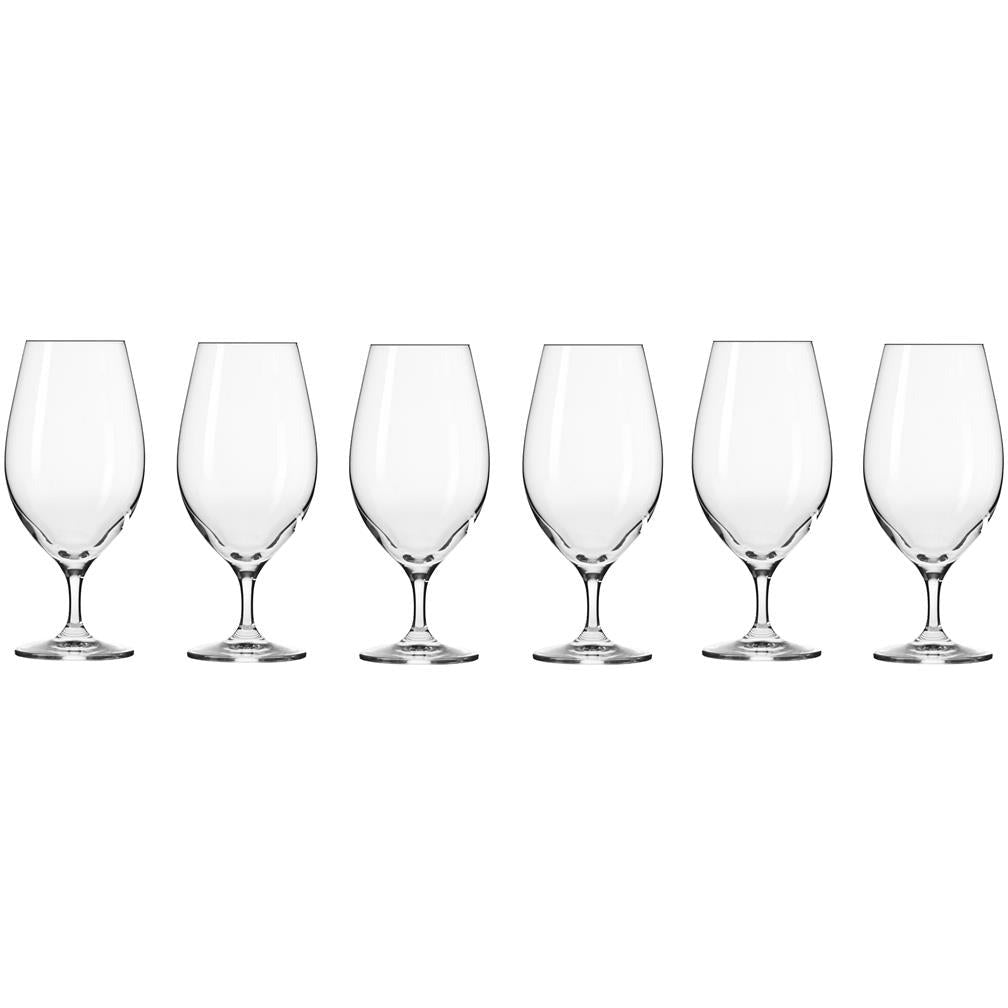 Kronso Harmony Beer Glass 400ml - 6 Piece