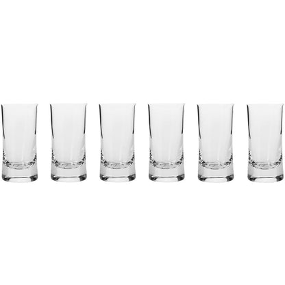 Krosno Harmony Shot Glass 40Ml Set Of 6 Gift Boxed