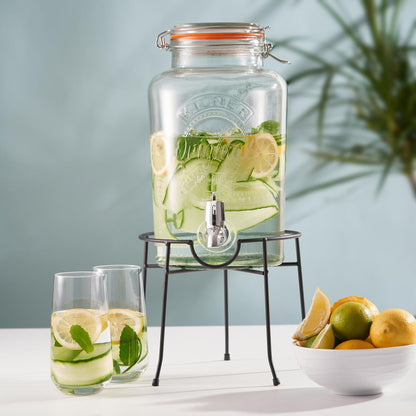 Kilner Round Clip Drink Dispenser 5L
