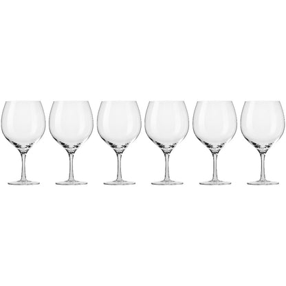Krosno Harmony Gin Glasses Set of 6 700ml | Matchbox