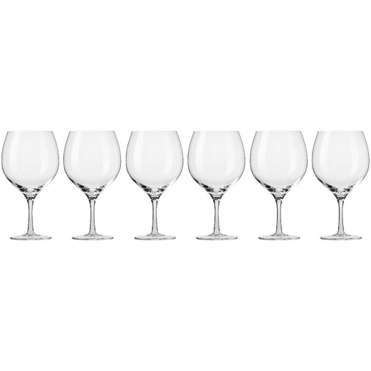 Krosno Harmony Gin Glasses Set of 6 700ml | Matchbox