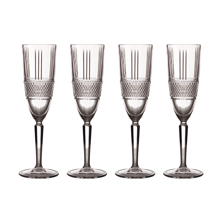 Maxwell & Williams Verona Flute 150Ml Set Of 4 Gift Boxed