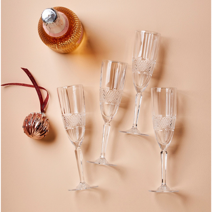 Maxwell & Williams Verona Flute 150Ml Set Of 4 Gift Boxed