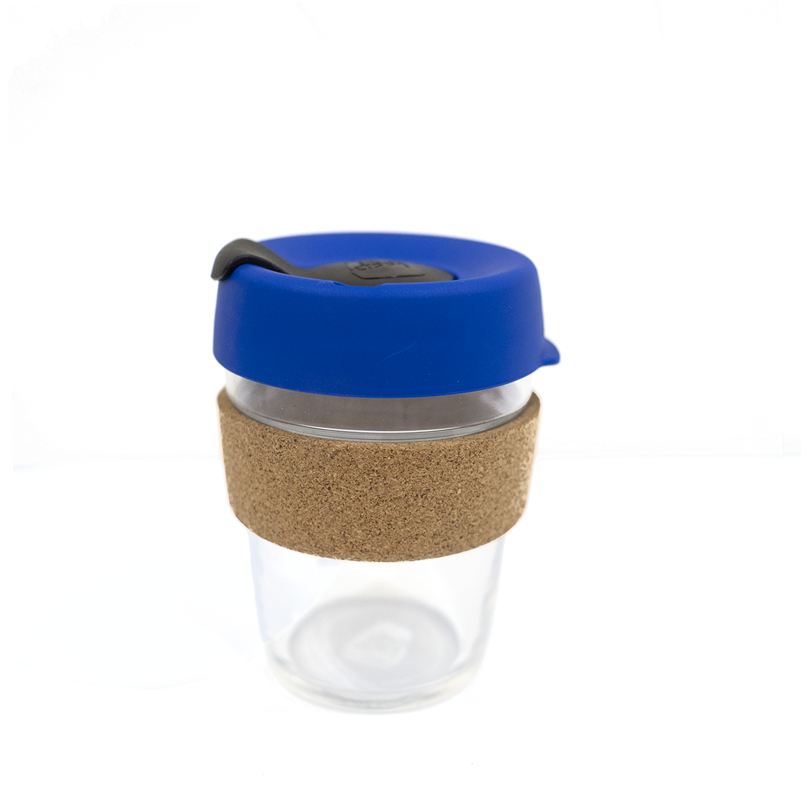 Keepcup Brew Cork 12Oz Royal Blue Lid Black Plug