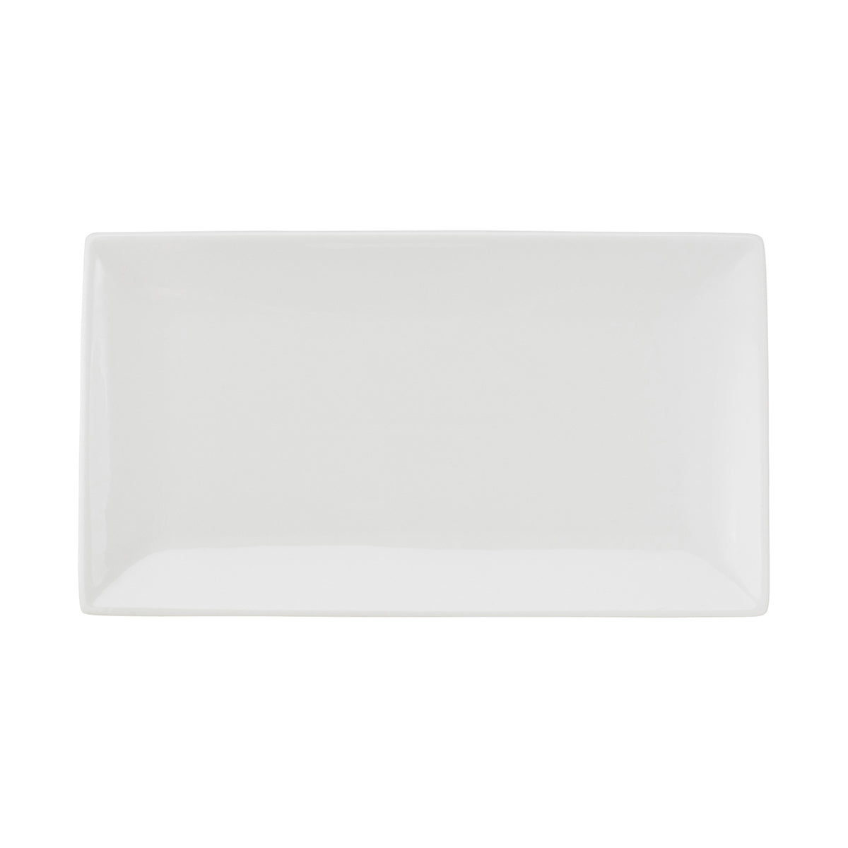White Basics Rectangular Platter 34x19cm Mw Matchbox
