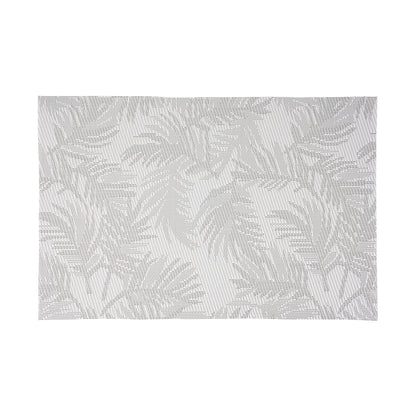 Maxwell and Williams Table Accents Placemat 45x30cm Frond Silver White