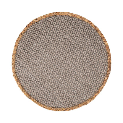 Maxwell and Williams Table Accents Placemat 38cm Round Grey Natural