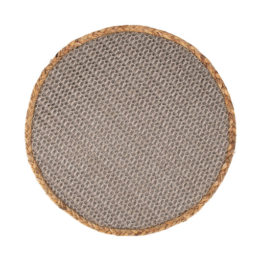 Maxwell and Williams Table Accents Placemat 38cm Round Grey Natural
