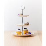 White Basics 3 Tiered Cake Stand Gift Boxed