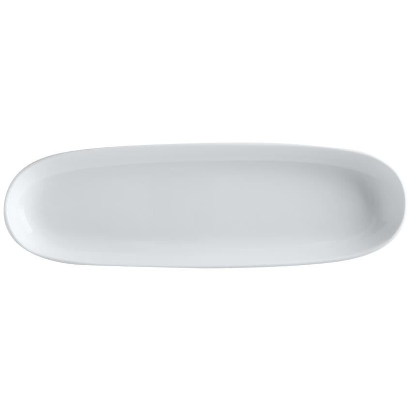 Maxwell and Williams White Basics Oblong Platter 40cm x 12.5cm