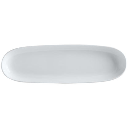 Maxwell and Williams White Basics Oblong Platter 40cm x 12.5cm