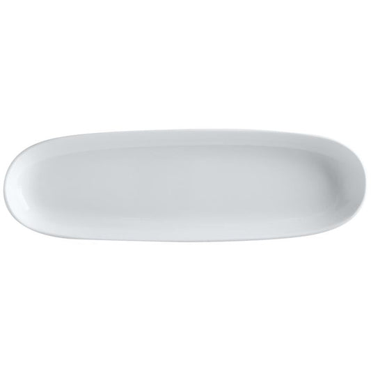 Maxwell and Williams White Basics Oblong Platter 40cm x 12.5cm