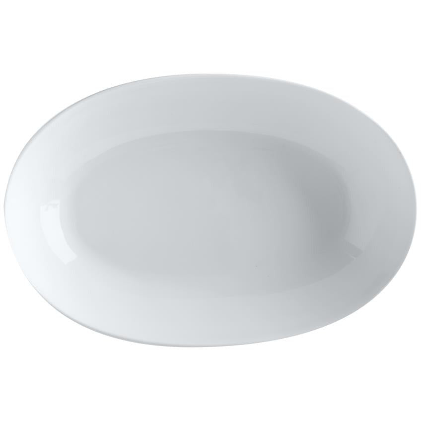 Maxwell and Williams White Basics Oval Bowl 30cm x 20cm