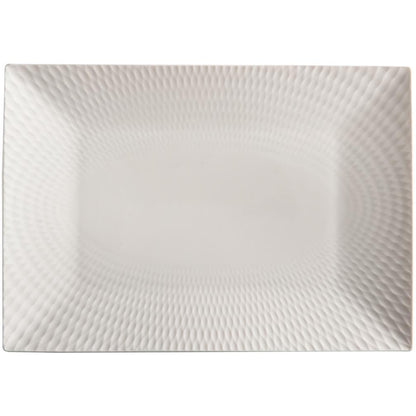 Maxwell & Williams White Basics Diamonds Rectangular Platter 25cm x 18cm