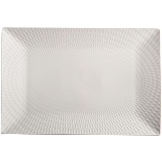 Maxwell & Williams White Basics Diamonds Rectangular Platter 36cm