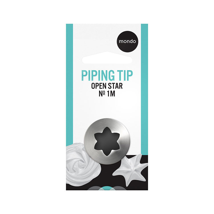 Mondo #1M Open Star Piping Tip