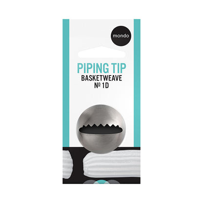 Mondo #1D Basketweave Piping Tip