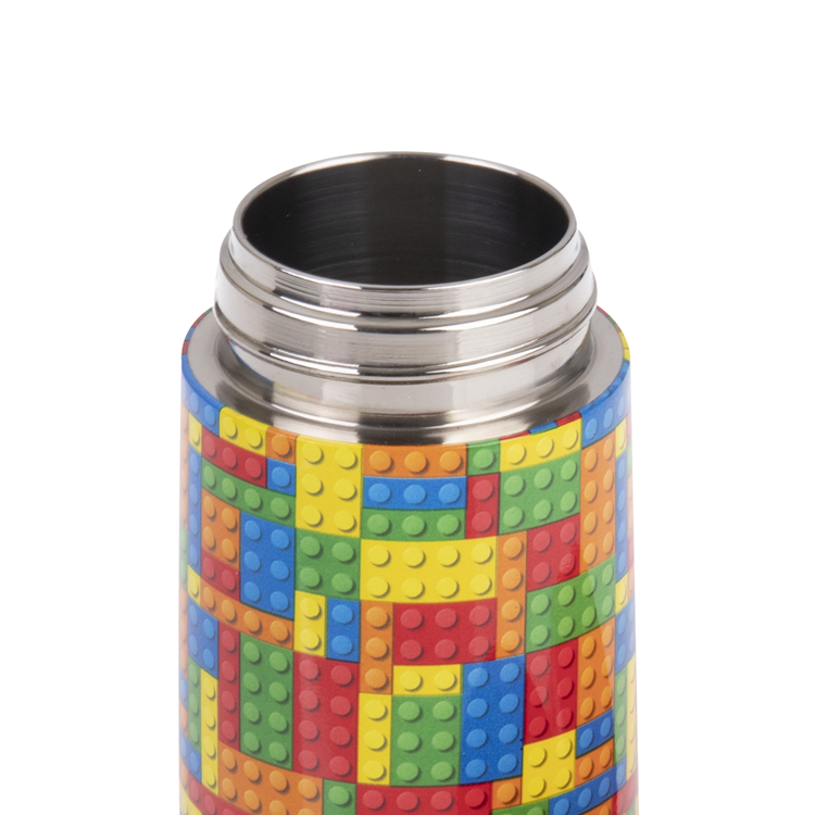 Oasis Kids Drink Bottle With Sipper 400ml Bricks