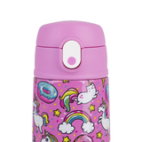 Oasis Kids Drink Bottle With Sipper 400ml Unicorns
