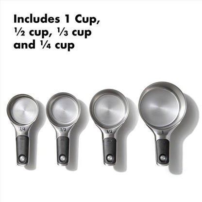 OXO Good Grips 4 Piece Stainless Steel Measuring Cup Set
