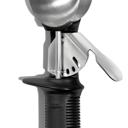 OXO Trigger Ice Cream Scoop Black