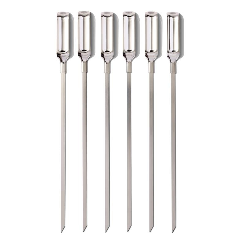 OXO 6-Piece Grilling Skewer Set