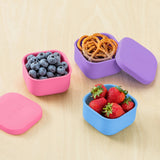 Omie OmieSnack Silicone Container 280ml Purple