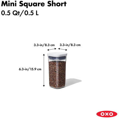 OXO Good Grips Pop 2.0 Mini Square Short