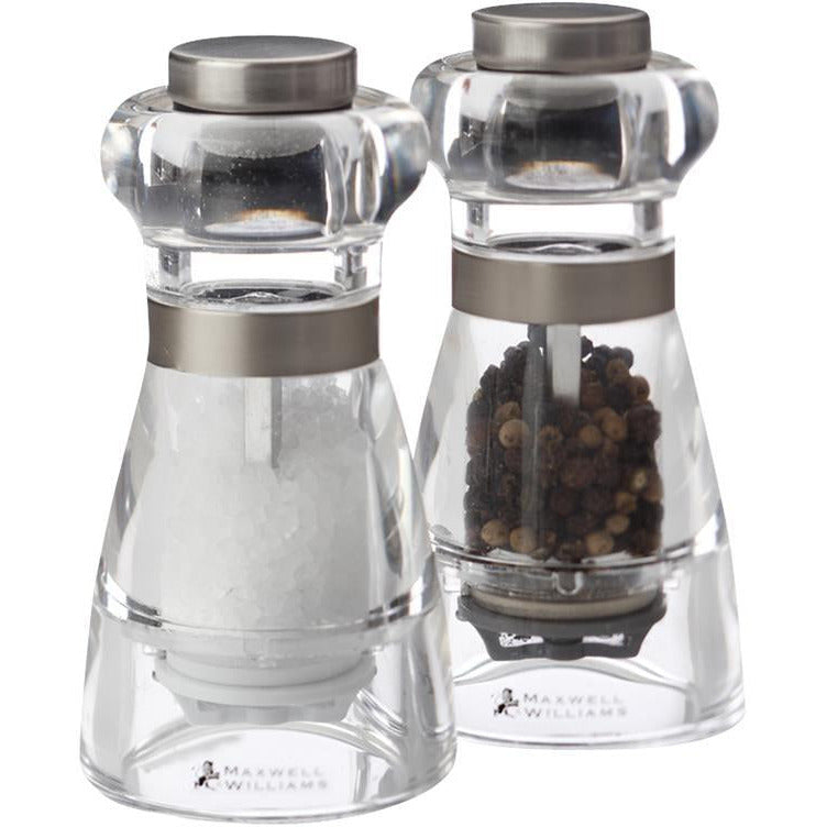 Dynasty Acrylic Salt And Pepper Mill Set 11cm Maxwell and Williams