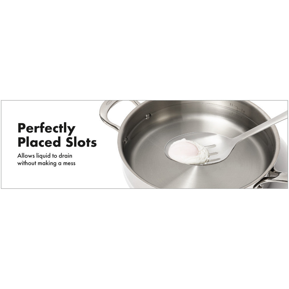 OXO STEEL Slotted Cooking Spoon