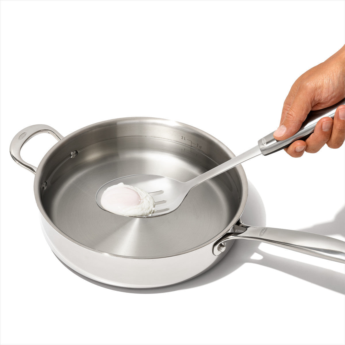 OXO STEEL Slotted Cooking Spoon