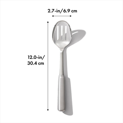 OXO STEEL Slotted Cooking Spoon