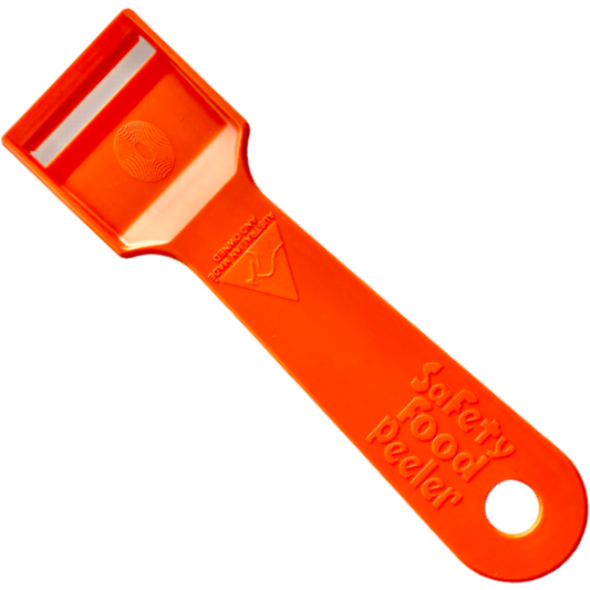 Kiddies Food Kutter Safety Food Peelers Orange